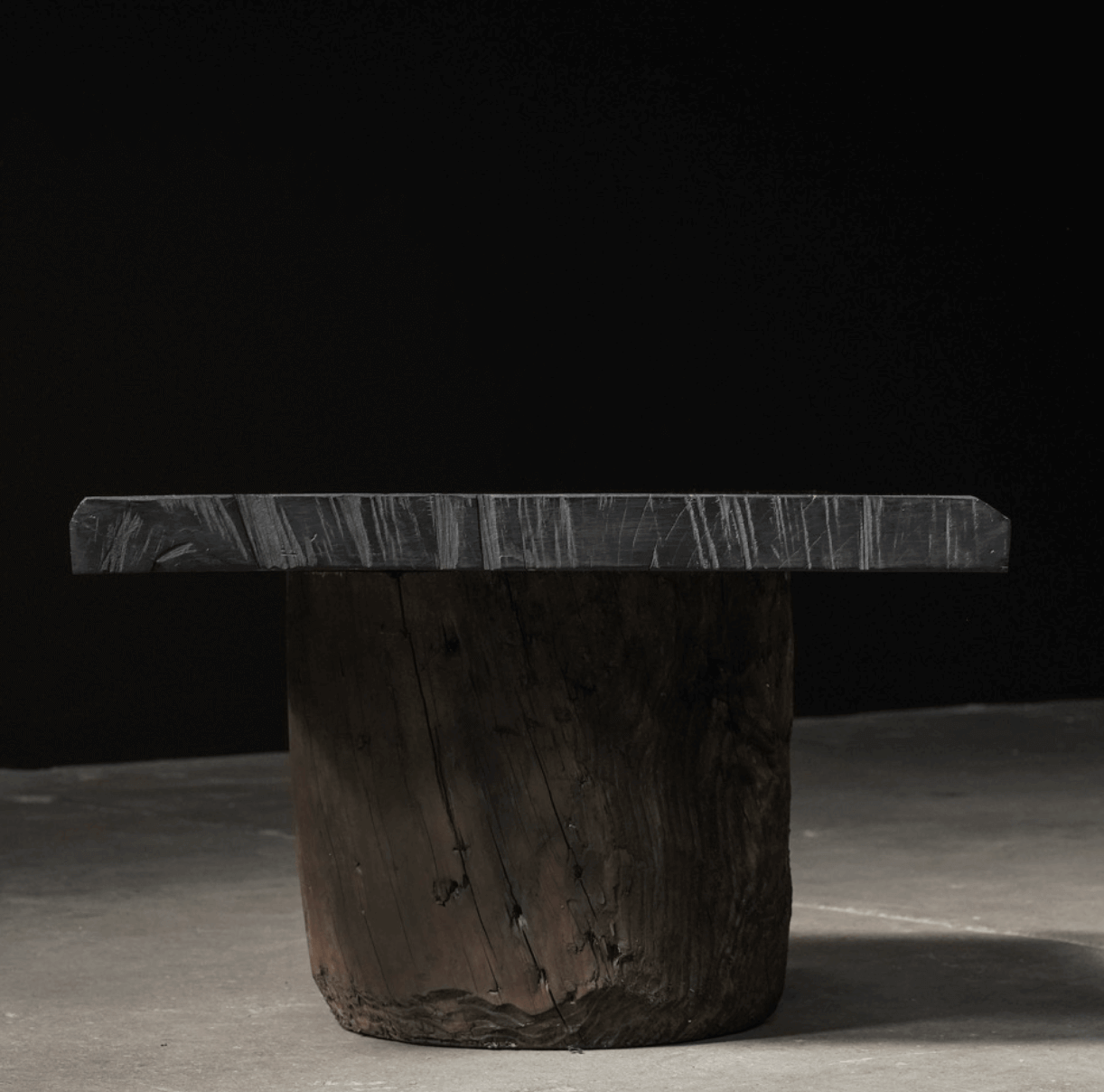 Square Cashew Side Table