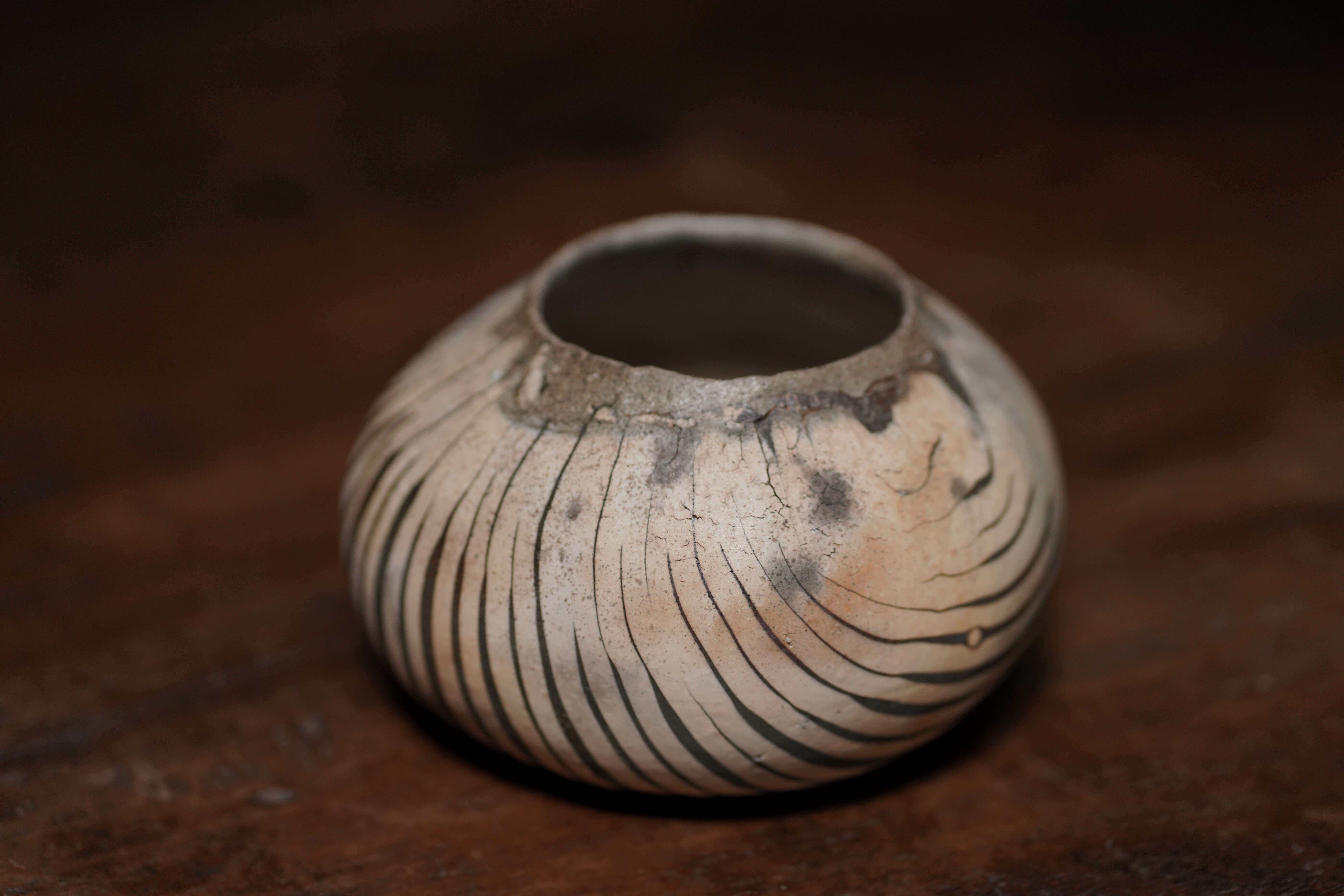 Ceramic Zebra Bowl, No. 2