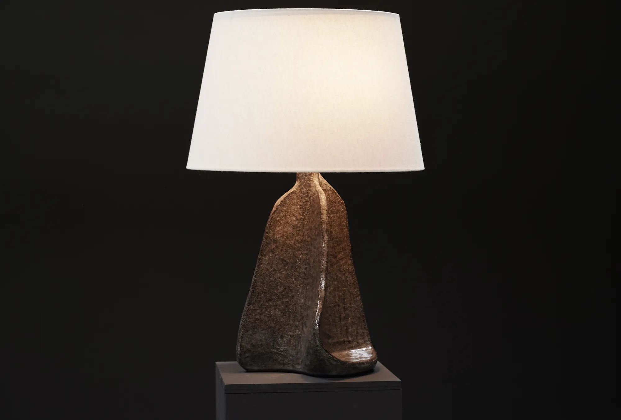 Flux Lamp, Smoke Glaze