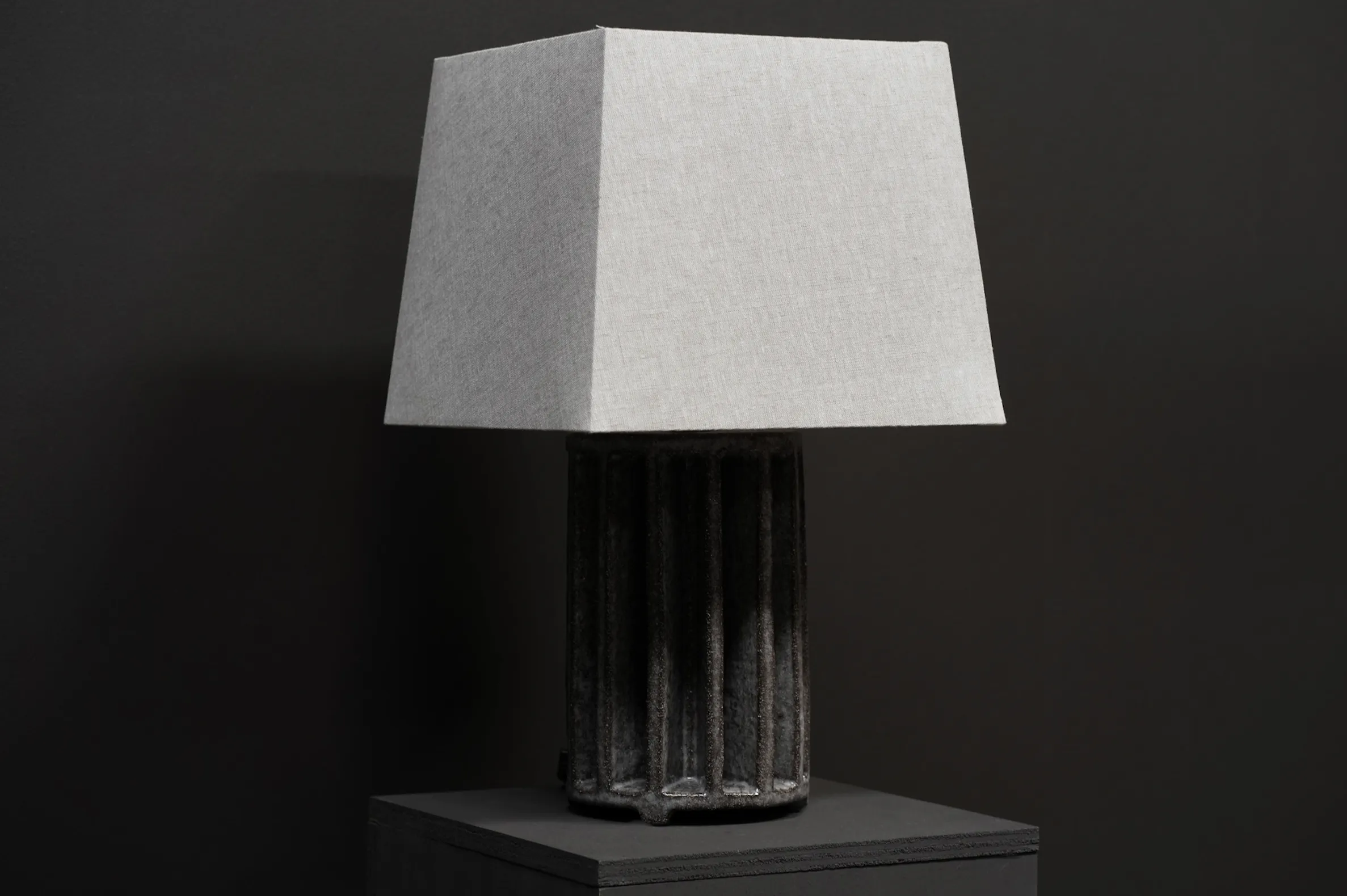 Sculptural "I" Lamp