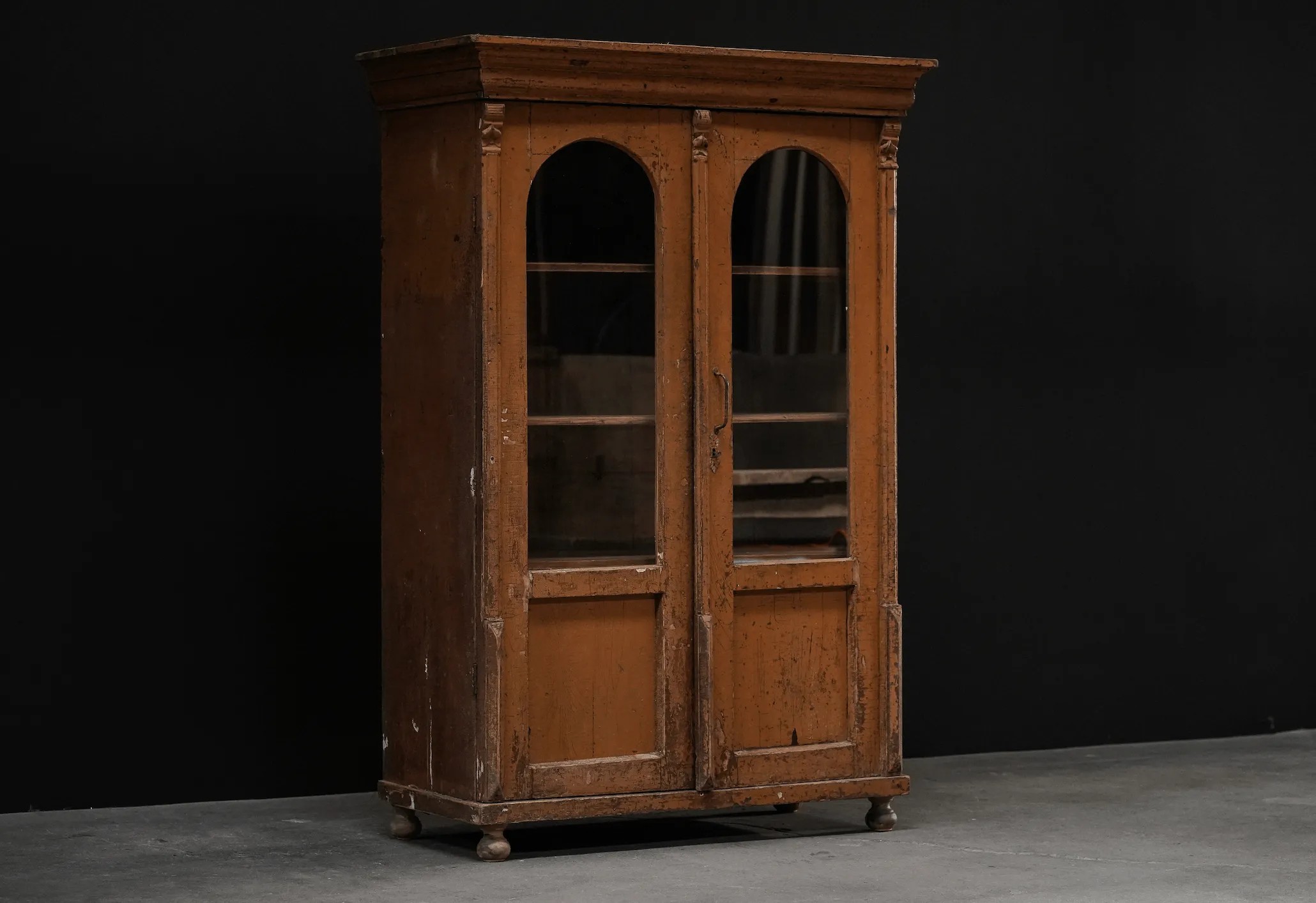 Orange Glass Cabinet-France