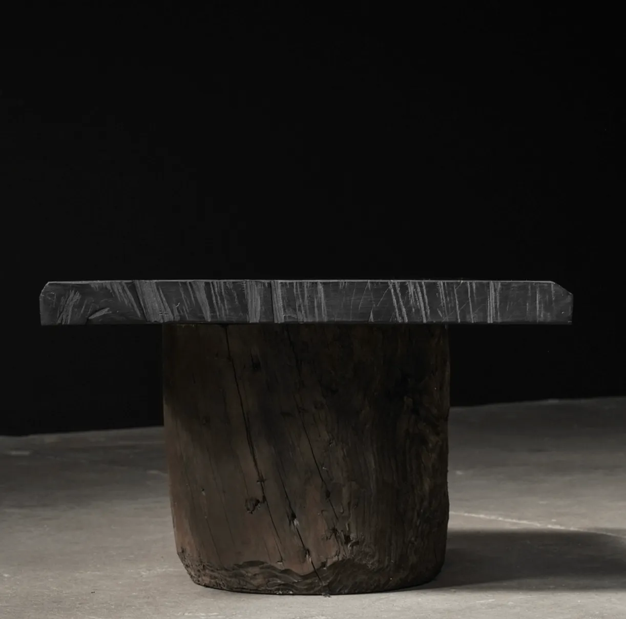 Square Cashew Side Table