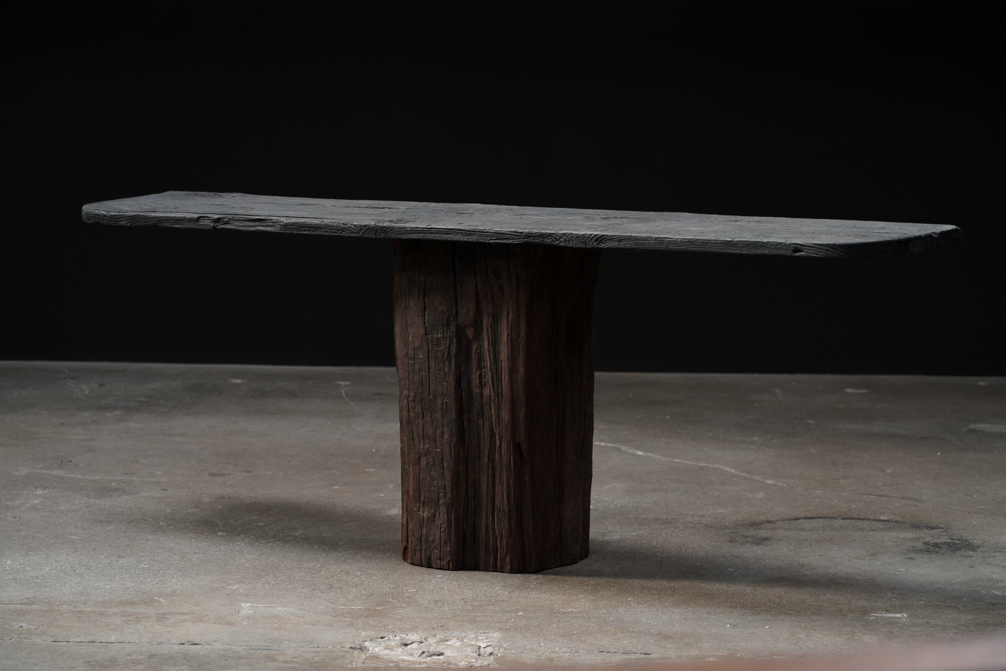 Rustic Wood Console