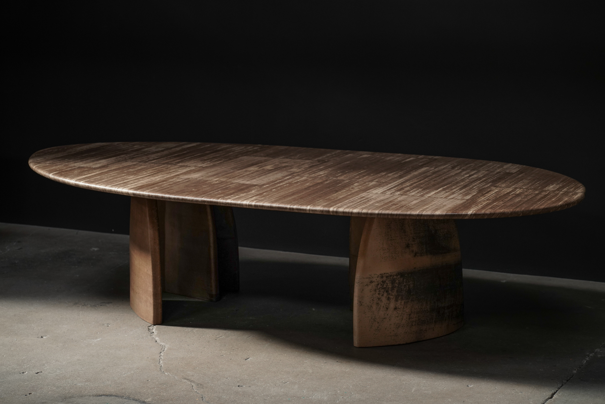 Yozora Paper Dining Table, by Studio Vushyan