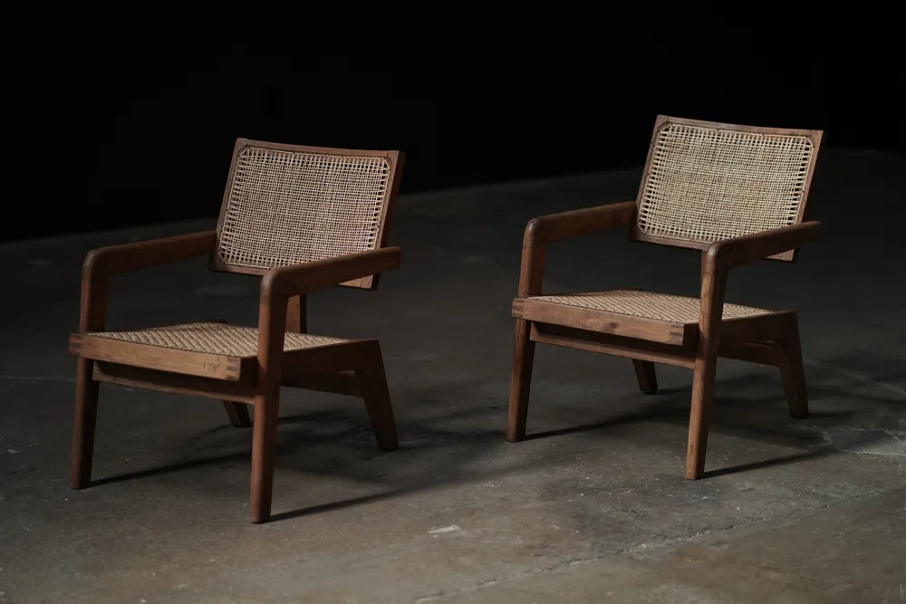 Pierre Jeanneret Teak Lounge Chair
