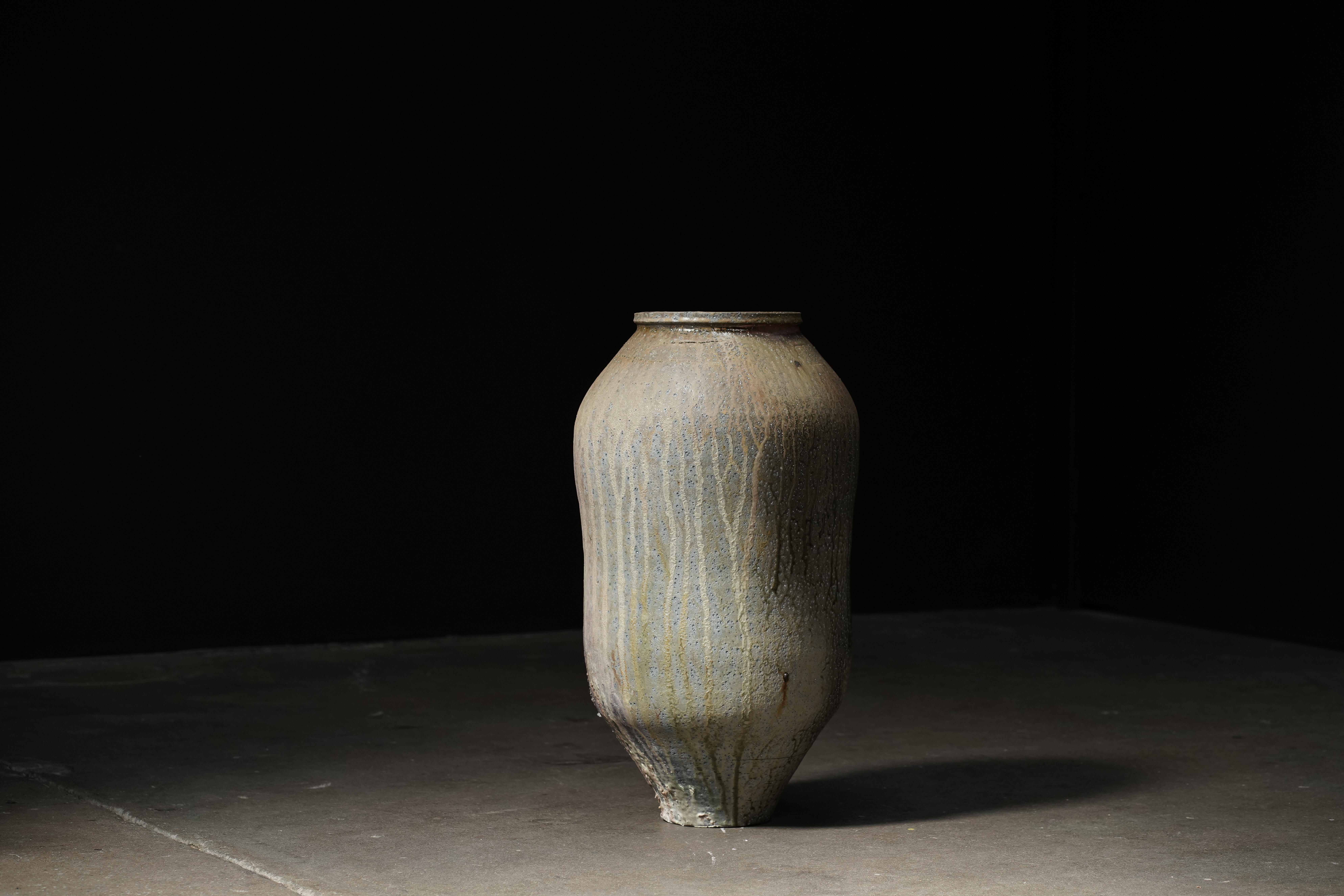 Fired Porcelain Vessel, Waterfall