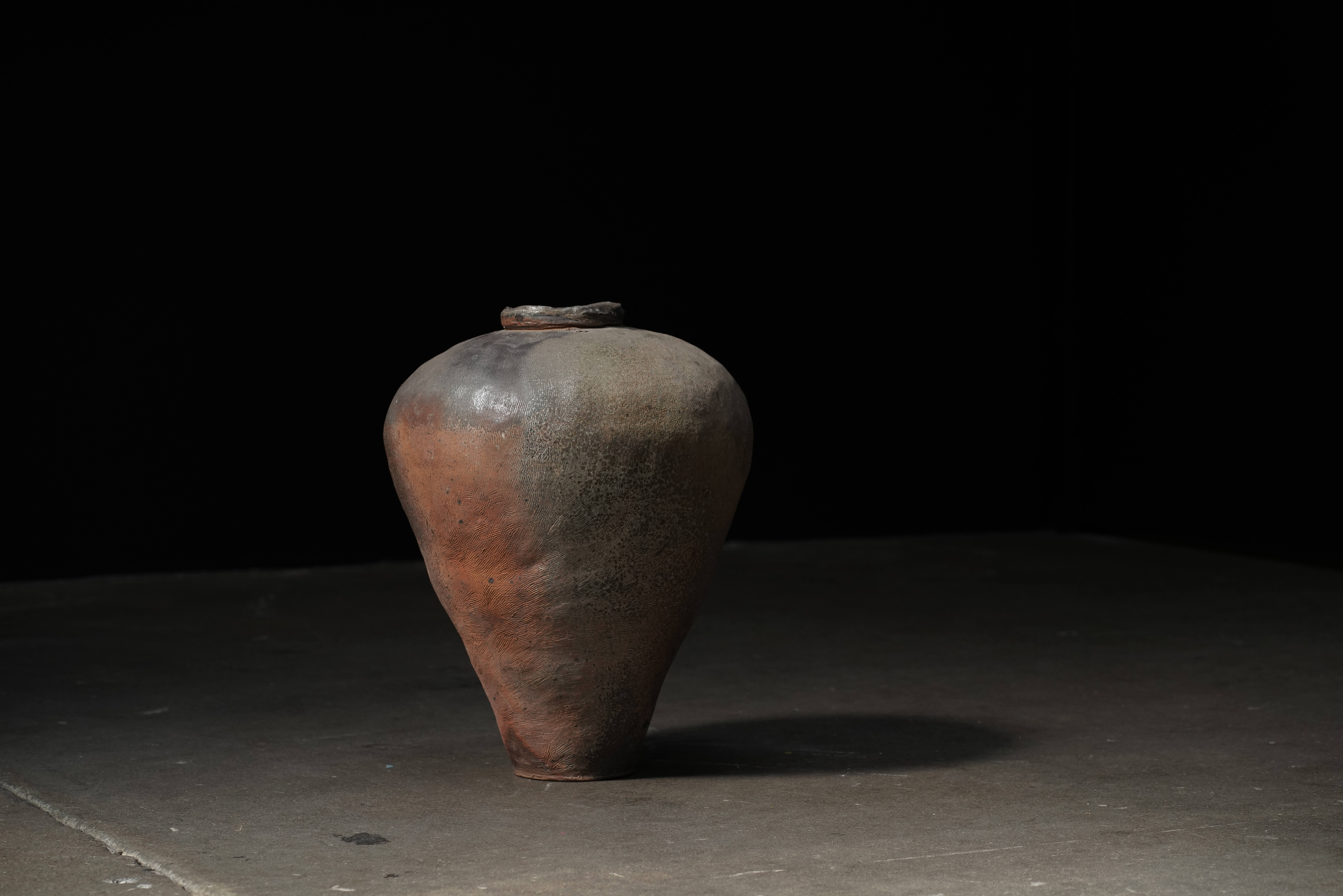 Fired Porcelain Vessel, Soil