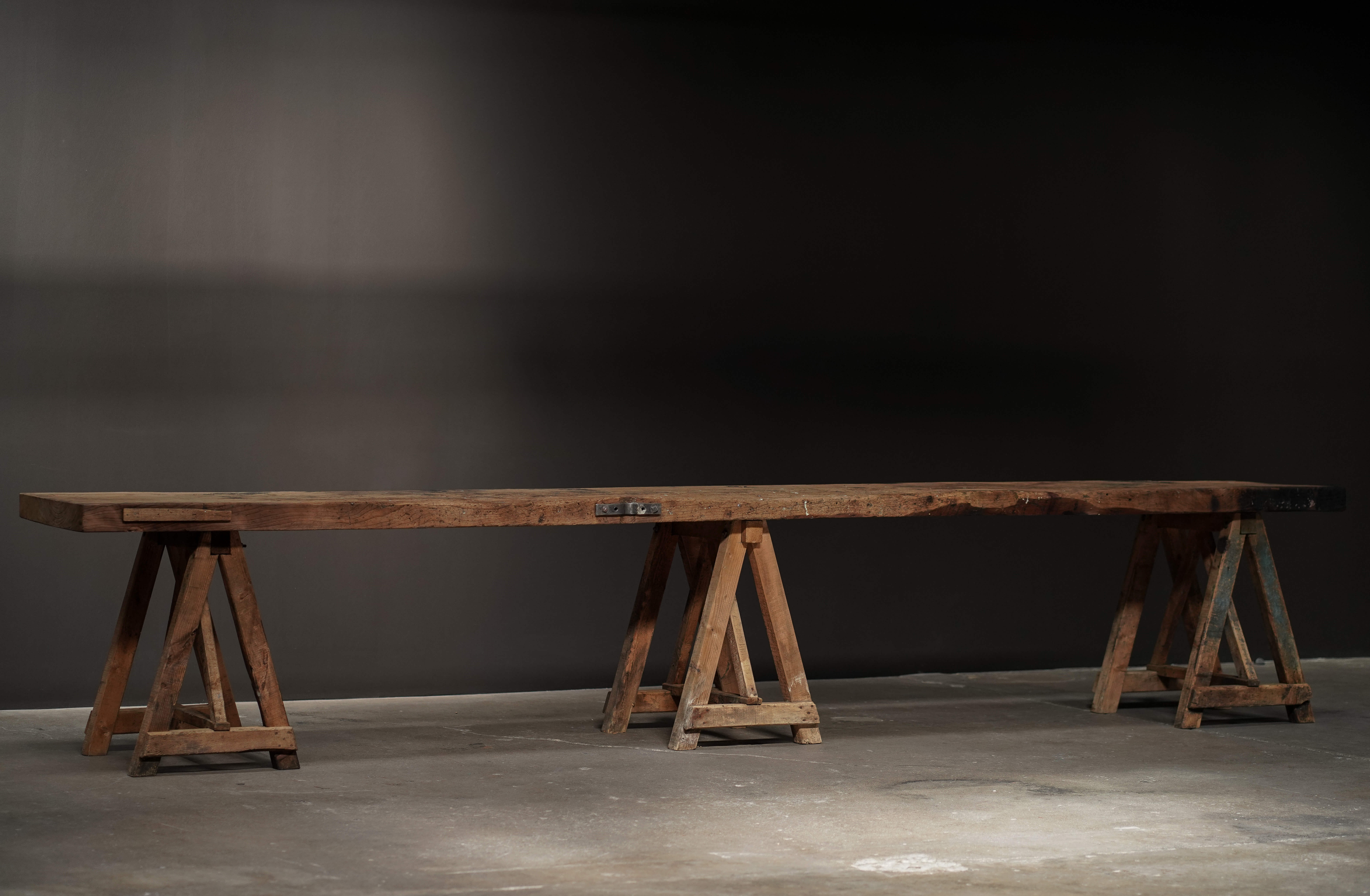 Trestle Base Console, France	
