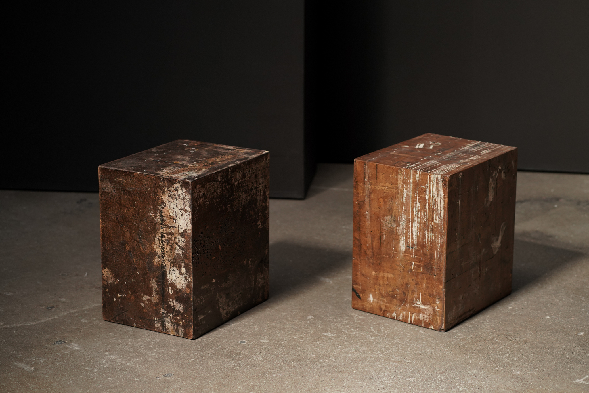 Aged Block Tables, Belgium