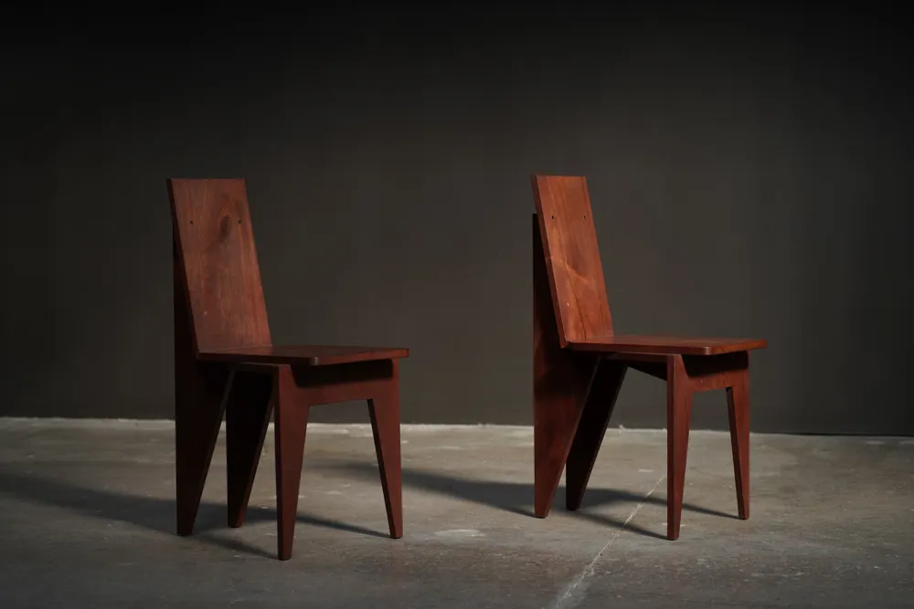 Pair of Mahogany Dining Chairs