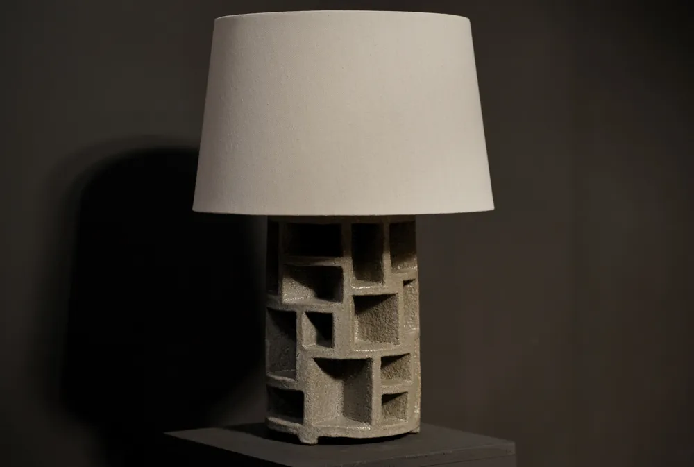 “Sculptural” Lamp , Lichen 	