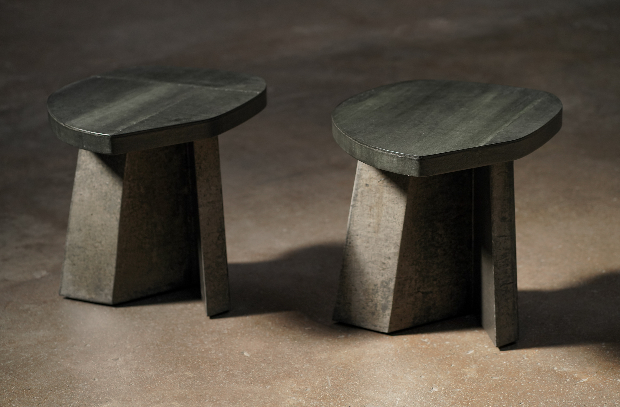 Ishi Paper Side Table , Nori, by Studio Vushyan