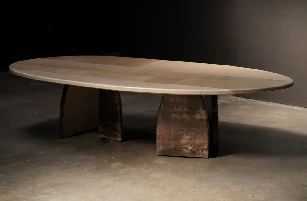 Asahi Paper Dining Table, by Studio Vushyan