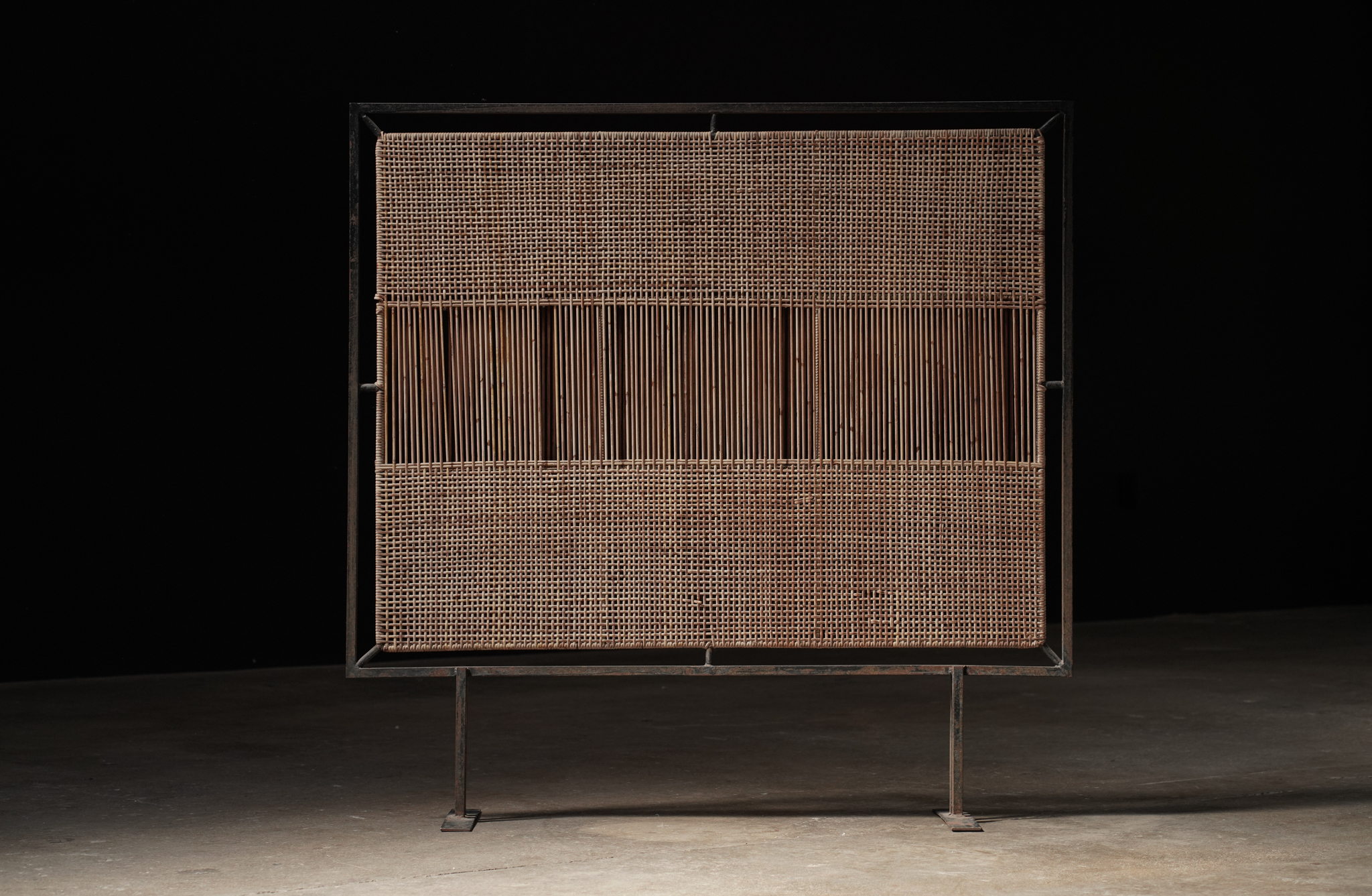 Woven Cane Screen