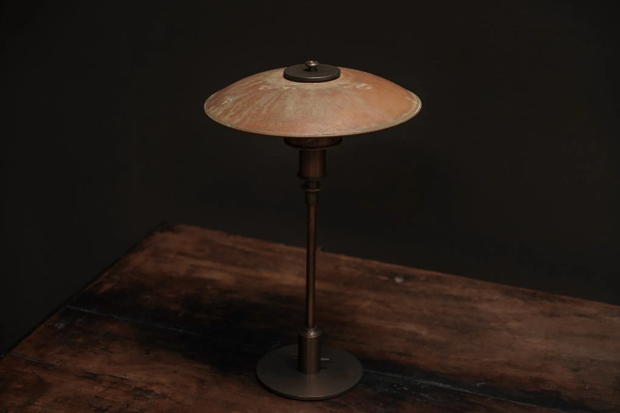 Poul Henningsen Copper Table Lamp