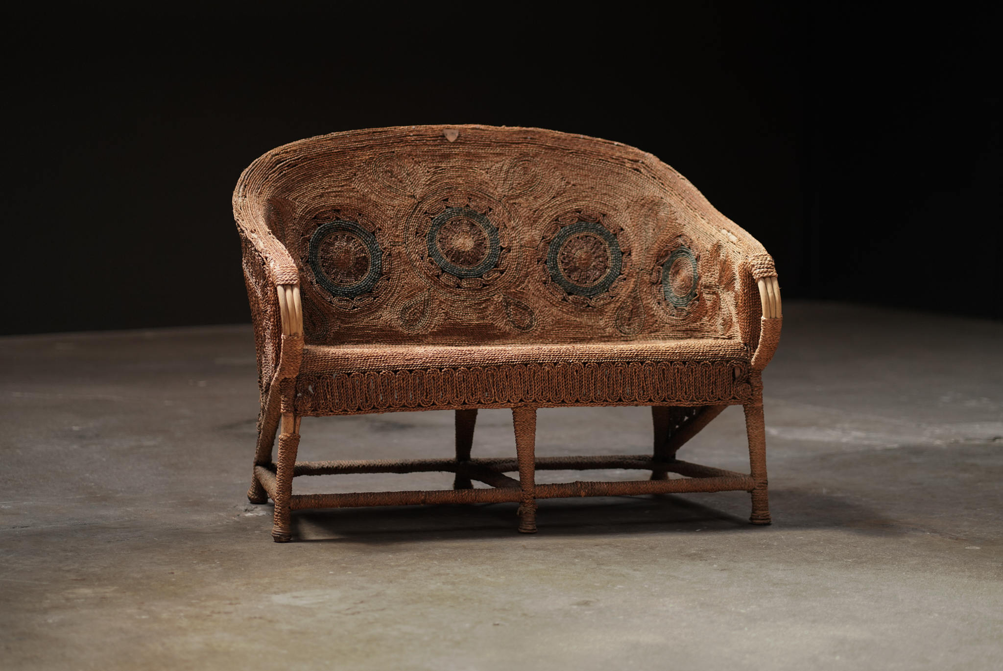 Woven Cord Settee