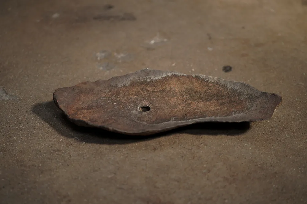 Sculptural Iron Sink, Japan