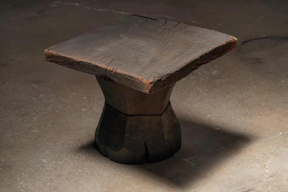 Noir Square Side Table