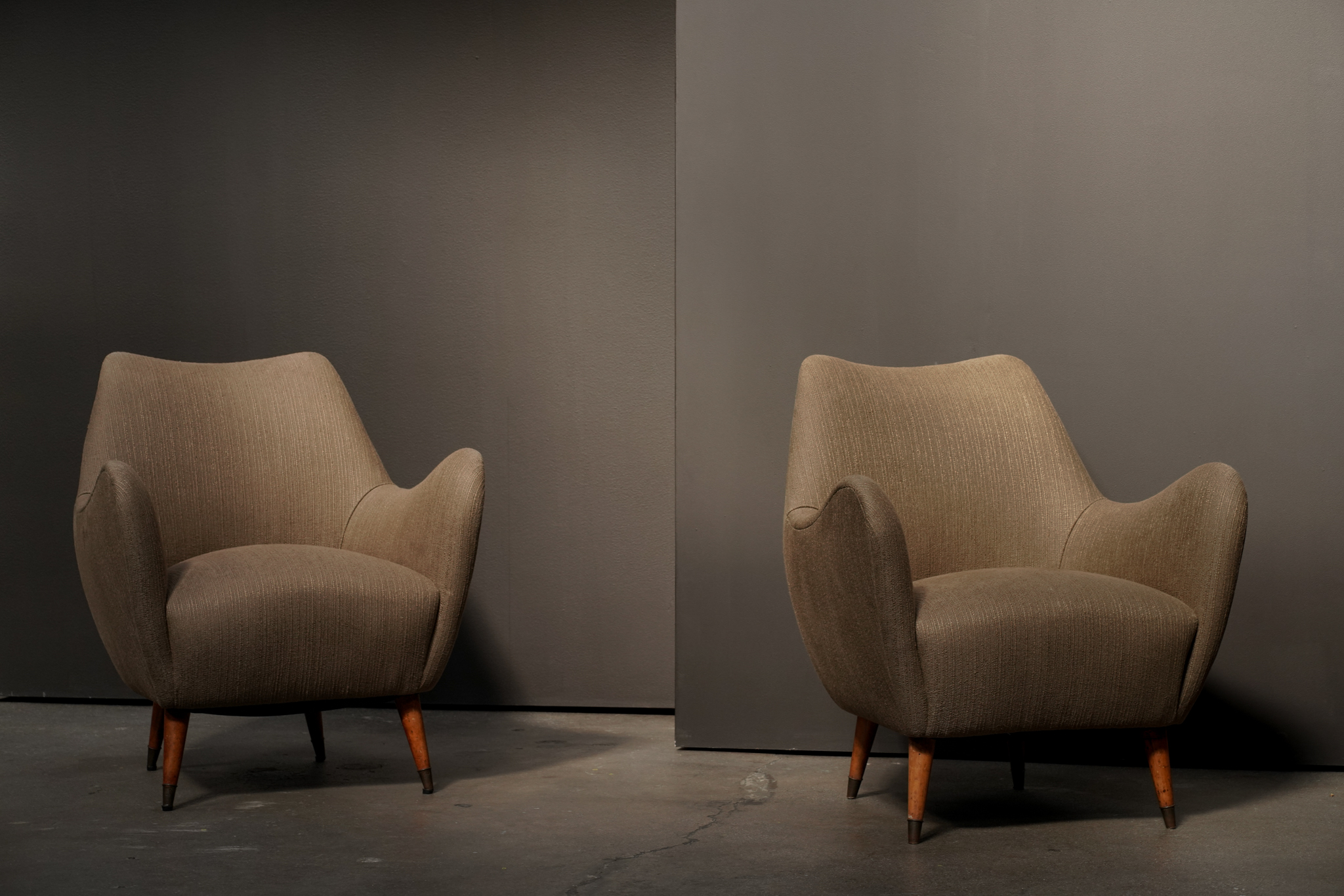 Pair of Italian Lounge Chairs	