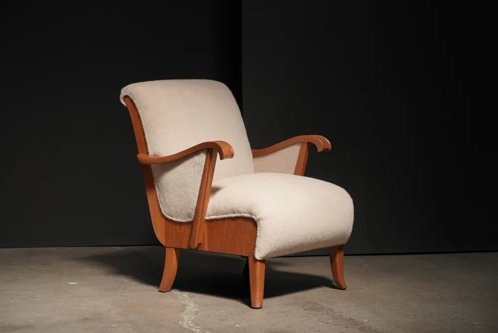 Danish Cabinetmaker Chair, Alpaca	