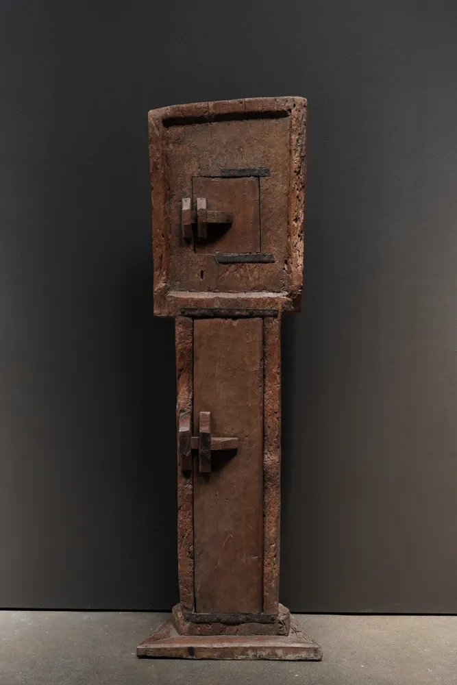 Hand Carved Wood Cupboard