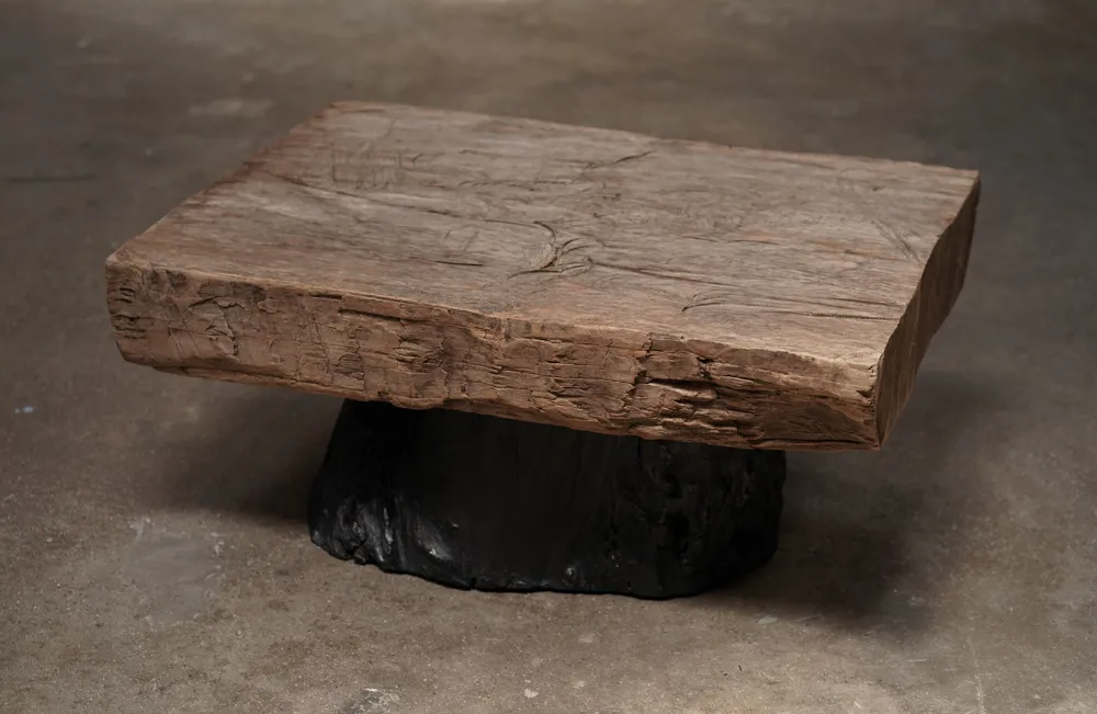 Slab Top Side Table