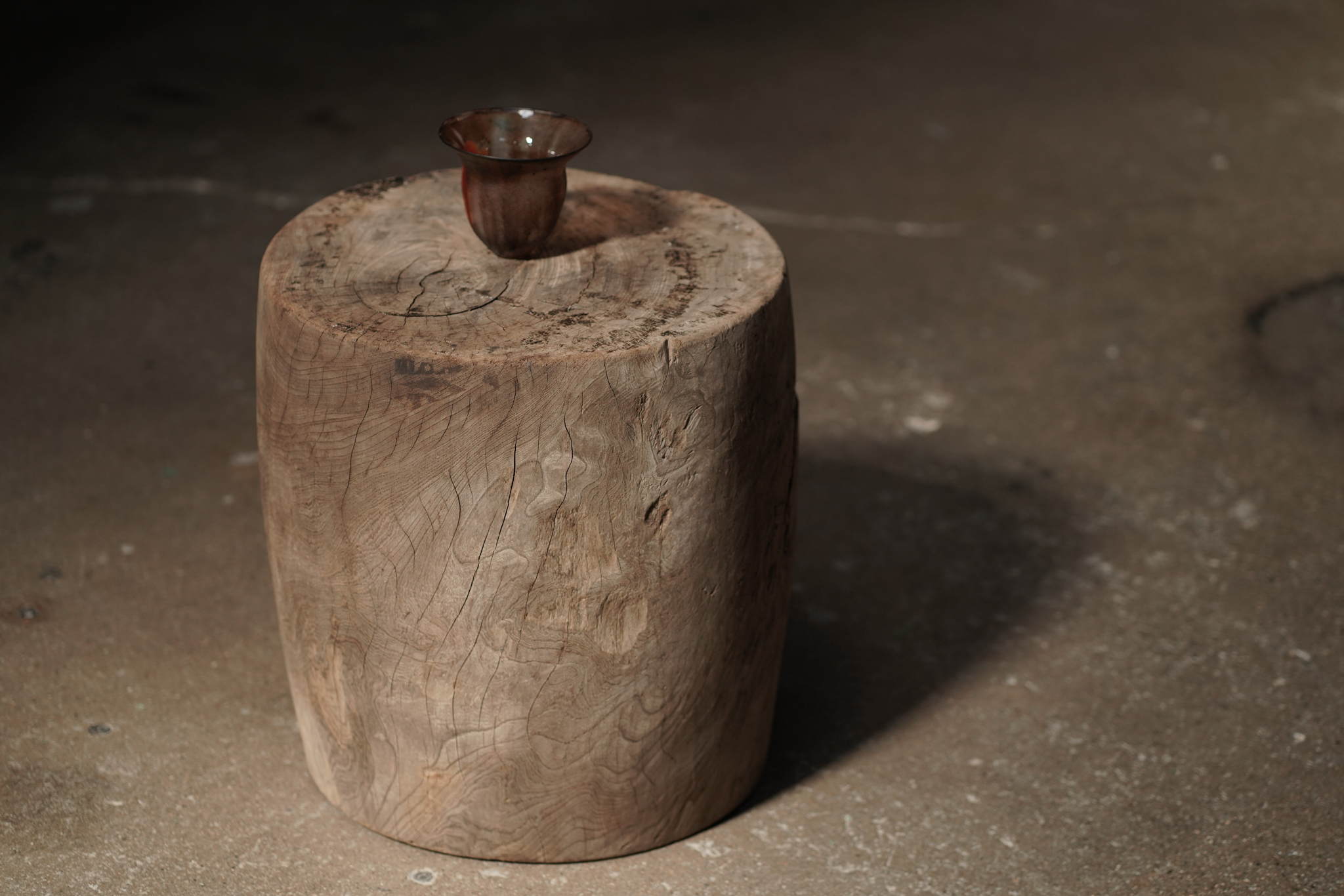 Barrell Stump Side Table