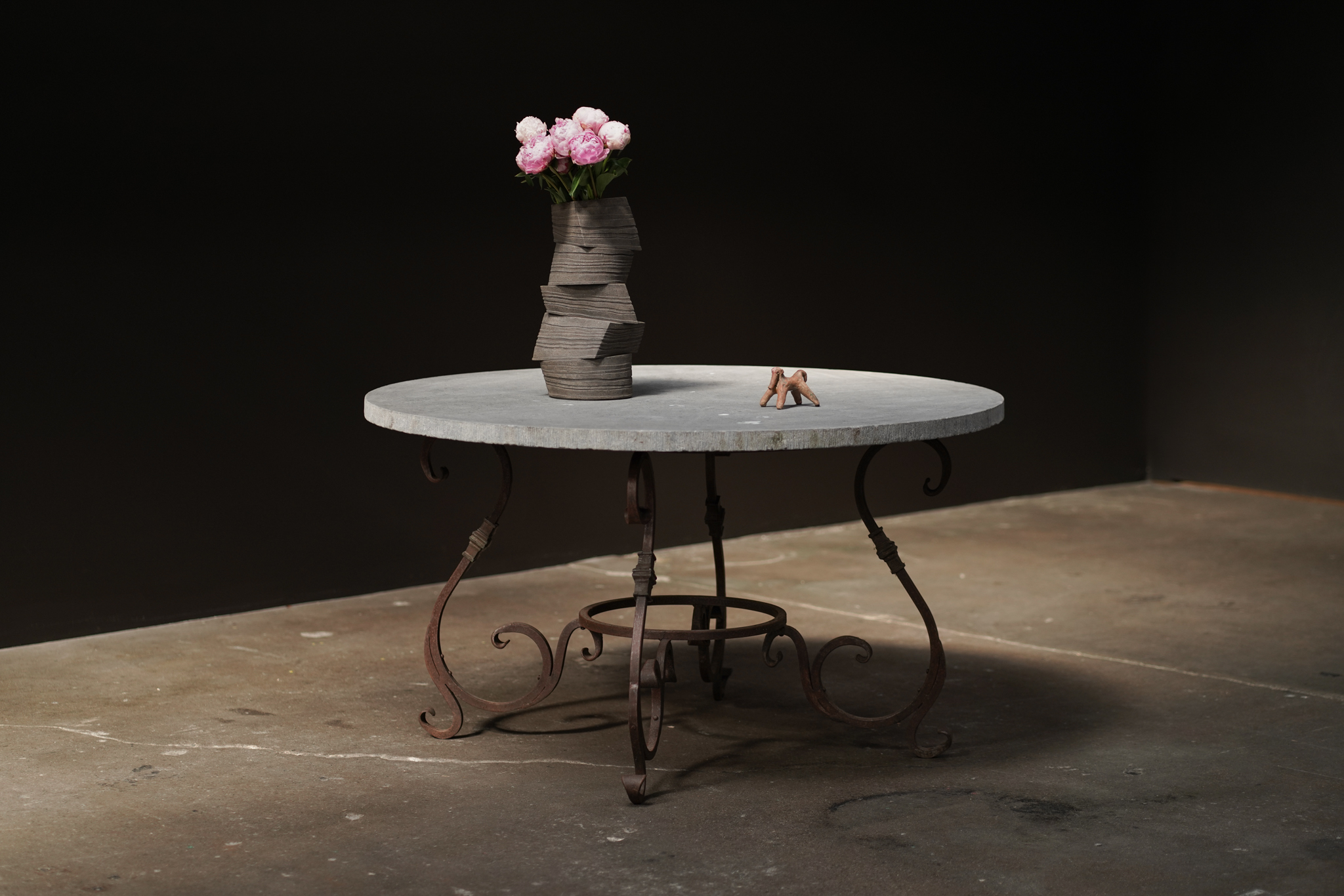 Stone & Iron Table