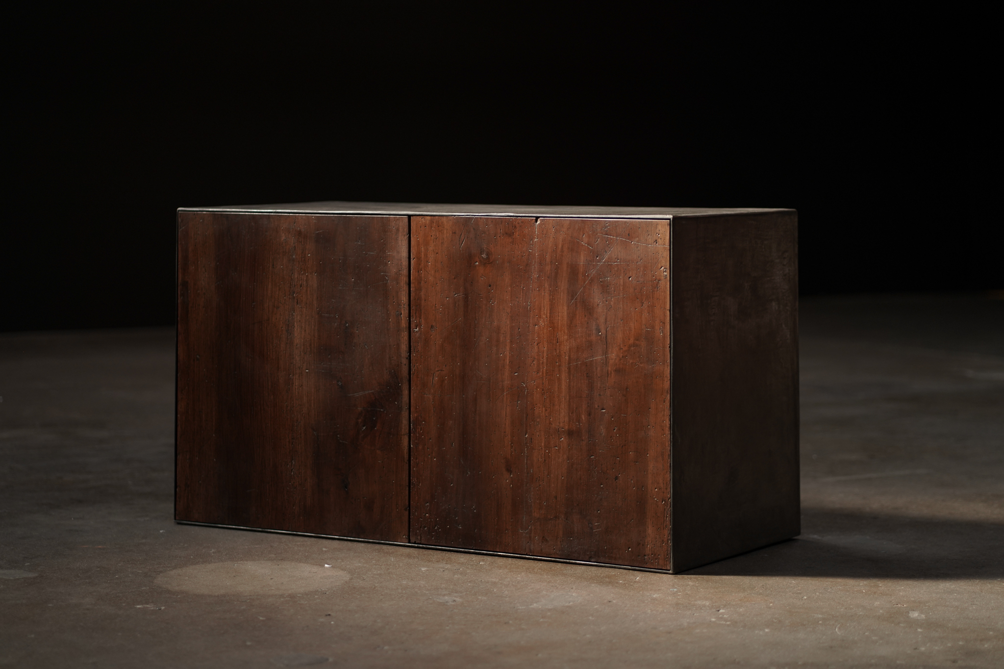 Plaster & Wood Cabinet