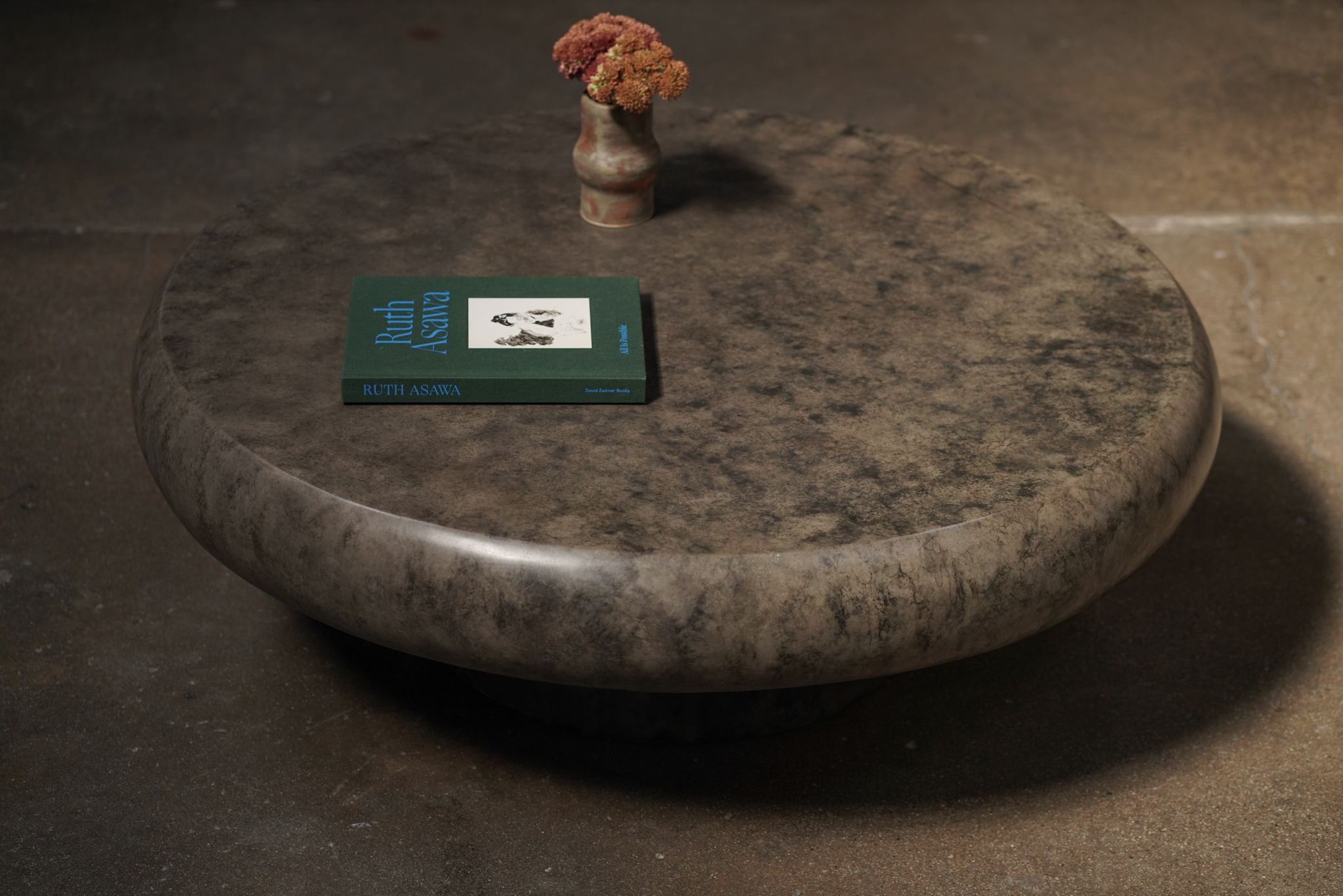 Bronze Round Coffee Table, by Studio Vushyan 
