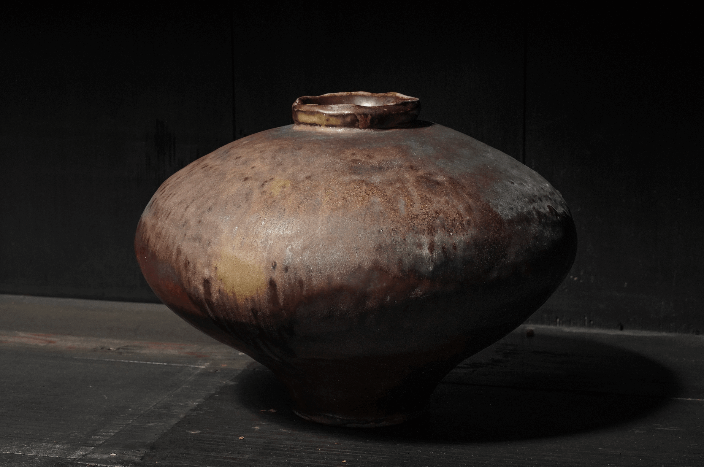 Fired Porcelain Vessel - Autumn