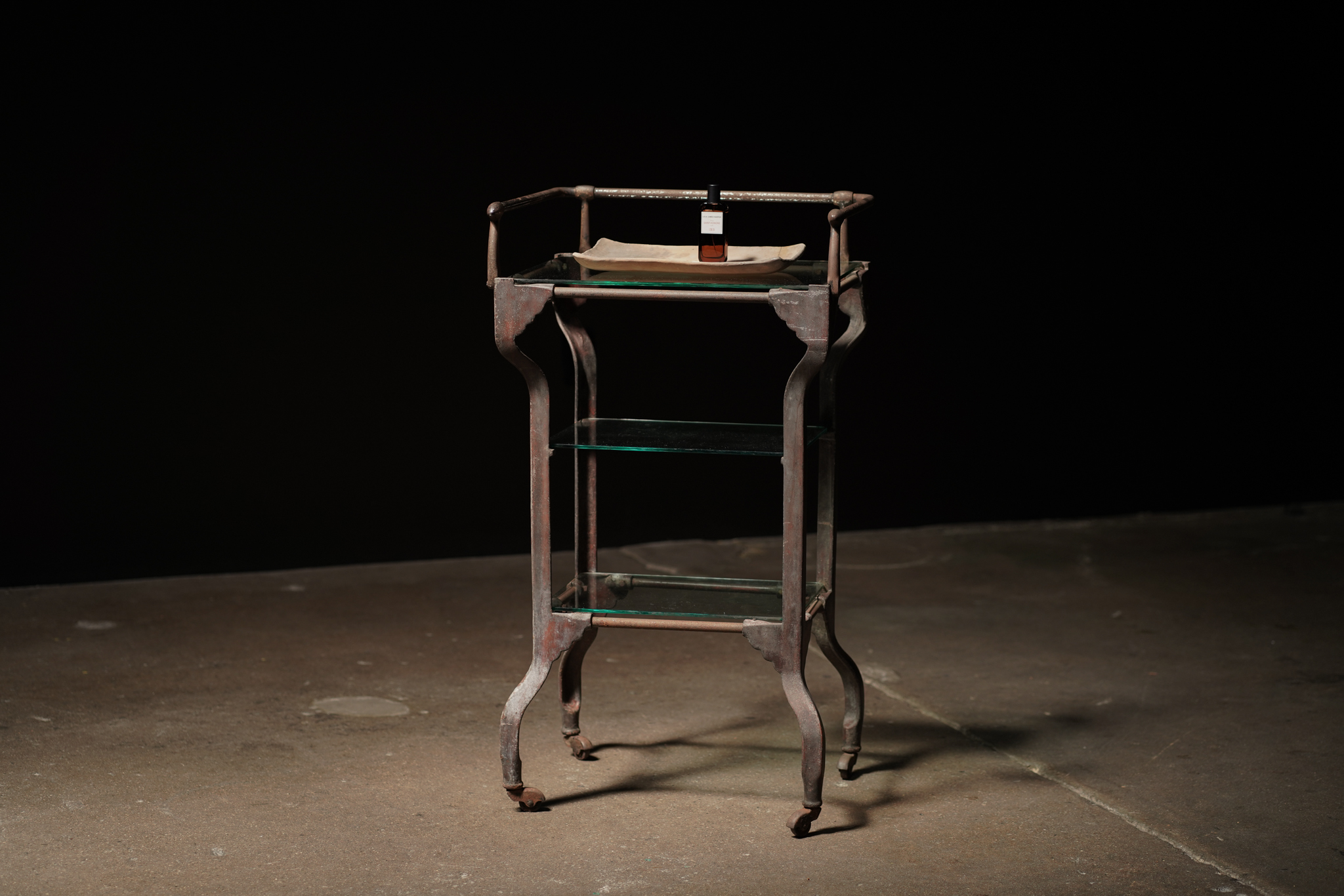 Iron Apothecary Cart, Japan		