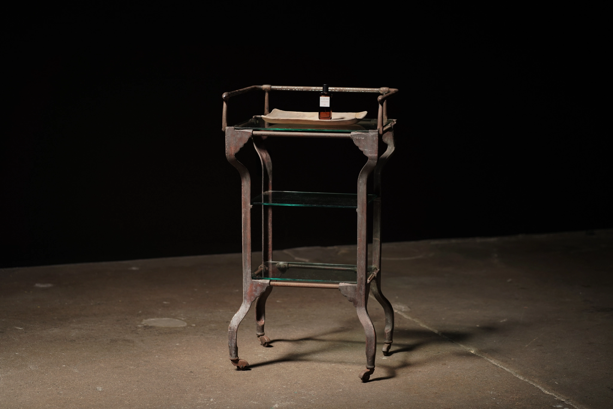 Iron Apothecary Cart, Japan		