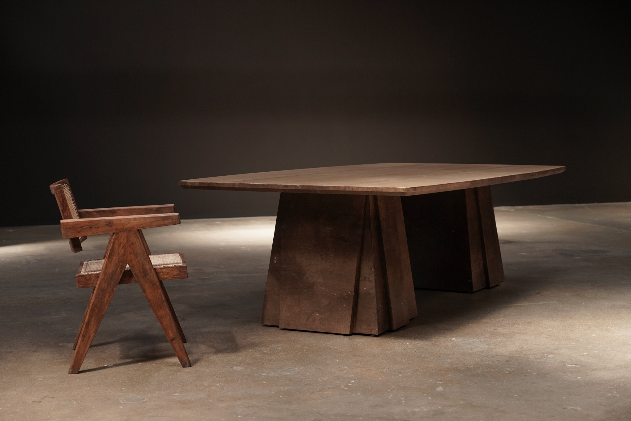 Dolmen Dining Table 96", by Studio Vushyan
