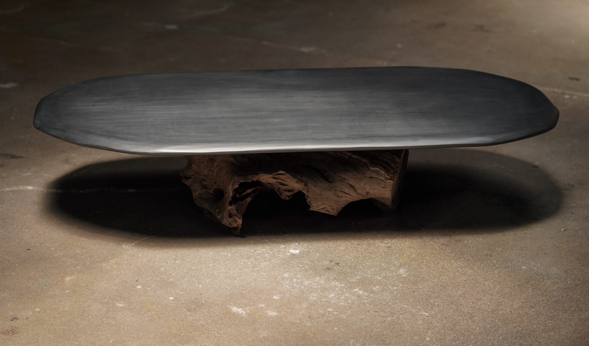 Cashew Coffee Table, Root Base