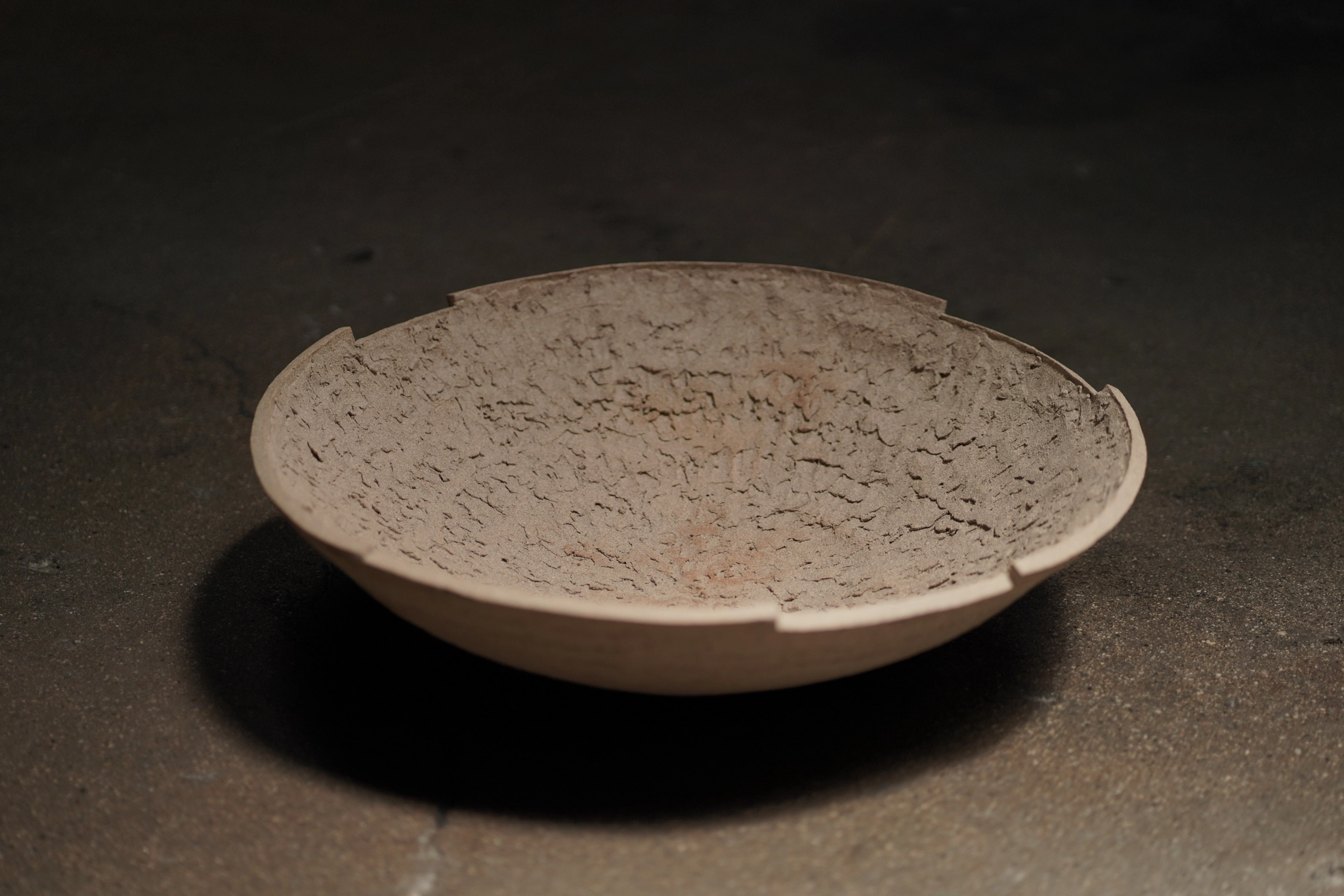 Large Textured Ceramic Bowl