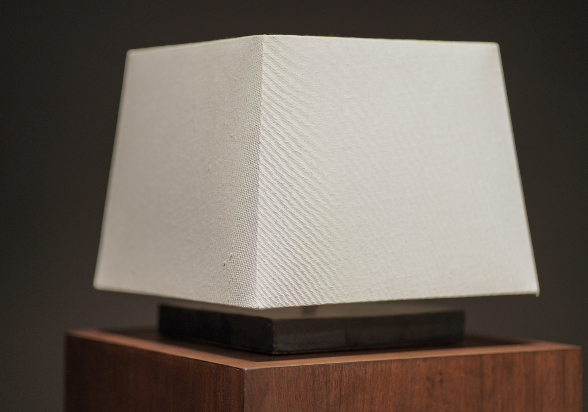 Small Slab Ceramic Lam, Charcoal 
